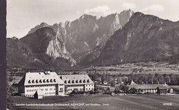 Austria PPC Landes-LandwirtschaftsschuleGrabnerhof, Admontmit Hochtor ADMONT 1958? Echte Real Photo Véritable Trachten - Admont