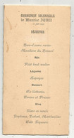 Menu 4 Pages , 1933,  Communion Solennelle, 2 Scans, Frais Fr 1.55 E - Menus