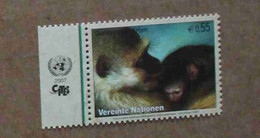 Vi07-01 : Nations-Unies (Vienne) / Protection De La Nature - Singe Vert (Chlorocebus Aethiops) - Ongebruikt