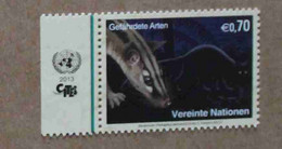 Vi13-01 : Nations-Unies (Vienne) / Protection De La Nature - Civette Palmiste à Bandes Ou Hémigale Zébré - Unused Stamps