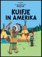 Carte Postale / Postkaart - Kuifje/Tintin - Milou/Bobbie - Haddock - Tournesol - Kuifje In Amerika / Tintin En Amérique - Philabédés (fumetti)