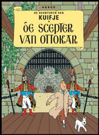Carte Postale / Postkaart - Kuifje/Tintin - Milou/Bobbie - Haddock - De Scepter Van D'Ottokar / Le Sceptre D'Ottokar - Philabédés (fumetti)