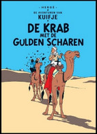 Carte Postale / Postkaart - Kuifje/Tintin - Milou/Bobbie - De Krab Met De Gulden Scharen / Le Crabe Aux Pinces D'or - Philabédés (comics)