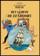 Carte Postale / Postkaart- Kuifje/Tintin - Milou/Bobbie - Haddock - Het Geheim Van De Eenhoorn / Le Secret De La Licorne - Philabédés (comics)