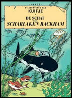 Carte Postale / Postkaart Kuifje/Tintin - Milou/Bobbie - De Schat Van Scharlaken Rackham / Le Trésor De Rackham Le Rouge - Philabédés (comics)