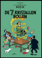 Carte Postale / Postkaart - Kuifje/Tintin - Milou/Bobbie - Haddock - De 7 Kristallen Bollen / Les 7 Boules De Cristal - Philabédés (comics)