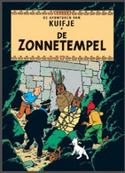Carte Postale / Postkaart - Kuifje/Tintin - Milou/Bobbie - Haddock - Tournesol - De Zonnetempel / Le Temple Du Soleil - Philabédés (fumetti)