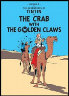 Carte Postale / Postkaart - Kuifje/Tintin - Milou/Bobbie - The Crab With The Golden Claws / Le Crabe Aux Pinces D'or - Philabédés (comics)