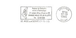 Département De La Seine Et Marne - Le Mée Sur Seine - Flamme Secap SPECIMEN - Mechanical Postmarks (Advertisement)