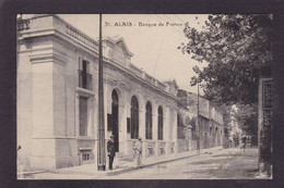 CPA Banque De France Non Circulé Alais Alès Gard - Banques