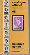 Timbres Belgique-Congo-Rwanda-Burundi-Europa Catalogue Officiel 1968 - Belgium