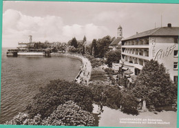 ALLEMAGNE BADE WURTEMBERG LANGENARGEN AM BODENSEE SEEPROMENADE MIT SCHLOSS MONTFORT - Langenargen