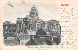 1903 PALAIS DE JUSTICE, BRUXELLES - EMBOSSED (3D EFFECT) VINTAGE POSTCARD #235184 - Sonstige