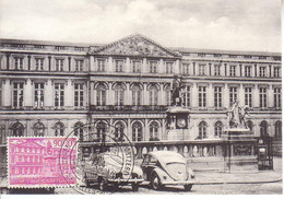 Belgique Carte Max 1206 - Bibliothèque Royale - Bruxelles - 1961-1970