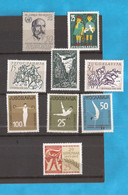 YU -10-10  AUSVERKAUF BILLIG GUTE QUALITET  JUGOSLAVIJA JUGOSLAWIEN   MNH - Collections, Lots & Séries