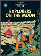 Carte Postale / Postkaart- Kuifje/Tintin - Milou/Bobbie - Haddock - Exporers Of The Moon / On A Marché Sur La Lune - Philabédés (comics)