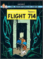 Carte Postale / Postkaart - Kuifje/Tintin - Milou/Bobbie - Haddock - Tournesol - Flight 714 / Vol 714 Pour Sydney - Philabédés (comics)