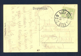 HUNGARY; CROATIA - Postcard Addressed To Beograd, Cancelled By T.P.O. NAGY KANIZSA-BROD, Postmark 22.02. 1912. - Other & Unclassified