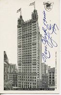 11403 - U.S.A   - New York  City  - PARK  ROW  BULDING  EN 1904 - Bares, Hoteles Y Restaurantes