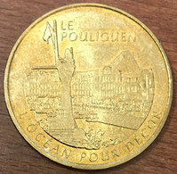 44 LE POULIGUEN MDP 2011 MÉDAILLE SOUVENIR MONNAIE DE PARIS JETON TOURISTIQUE MEDALS COINS TOKENS - 2011