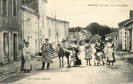 Mareuil Sur Lay * La Rue De L'église - Mareuil Sur Lay Dissais