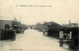 Bourgneuf En Retz * Avenue De La Gare * Passage à Niveau * Ligne Chemin De Fer De Loire Atlantique - Bourgneuf-en-Retz