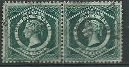 New South Wales  - Yvert N° 49 Paire Oblitéré -   Lr 31615 - Usados