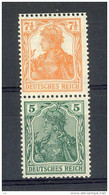 Allemagne  -  Reich  -  Se Tenant  :  Mi  S 3  *      ,   N4 - Libretti & Se-tenant