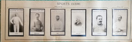 ESCRIME - SEPT ESCRIMEURS - SPORT - 7 PHOTOGRAPHIES - 1900 - édit; Pub FELIX POTIN - Escrime