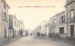 MEURTHE ET MOSELLE  54  MAXEVILLE - RUE DE LA MAIRIE - Maxeville