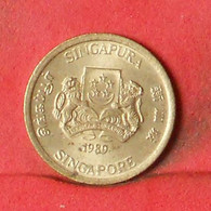 SINGAPORE 5 CENTS 1989 -    KM# 50 - (Nº38547) - Singapour