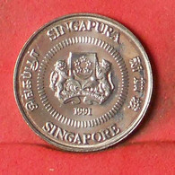 SINGAPORE 10 CENTS 1991 -    KM# 51 - (Nº38550) - Singapour