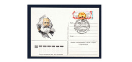 601. Karl Marx / 1983 / Entero / Entier / Stationery Card / First Day / URSS / USSR - Karl Marx