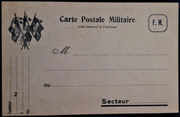 537 CARTE POSTALE MILITAIRE FM NICE - Timbres De Franchise Militaire