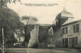 St Pierre * Ile D'oléron * Le Château De Bonnemie Vue Par Derrière - Ile D'Oléron