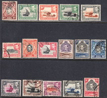 K.U.T. 1938-54 Cancelled, Sc# ,SG 131-132,134-137,139-145,146b,147-149,150a - Kenya, Oeganda & Tanganyika