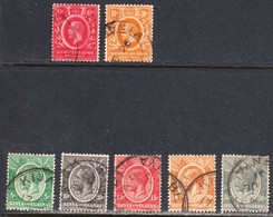 K.U. 1912-27 Cancelled, Sc# ,SG 46-47,78,80,82-83,85 - Kenya & Uganda