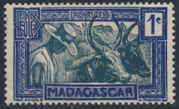 Madagascar 1930 Mi 180 YT 161A SG 123 * MH -  / Zebu-Gespann / Zebu-drawn Cart In Madagascar / Charrette Zébu - Agriculture