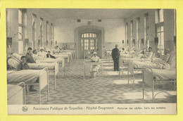 * Jette (Brussel - Bruxelles) * (Nels, Ern Thill) Hopital Brugmann, Chirurgie Des Adultes, Médecine, Salle Des Malades - Jette