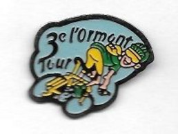 Pin's  Ville, Sport  CYCLISME  3è  L' ORMONT  TOUR  à  SAINT-DIE-DES-VOSGES  ( 88 ) - Cyclisme