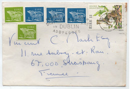 IRLANDE - EIRE - DUBLIN /1980 LETTRE POUR STRASBOURG FRANCE (ref 7900i) - Covers & Documents