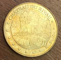 37 LÉMERÉ CHÂTEAU DU RIVAU MDP 2011 MEDAILLE SOUVENIR MONNAIE DE PARIS JETON TOURISTIQUE MEDALS COINS TOKENS - 2011