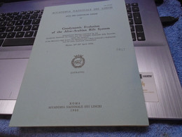 GEODYNAMIC EVOLUTION OF THE AFRO-ARABIAN RIFT SYSTEM 1980 - Sciences De La Terre