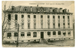 Ecole Supérieure De Jeunes Filles. Commercy. Meuse. Circulé En 1915. - Ecoles