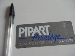 Autocollant - AUTOMOBILE - PIPART LOCATION - Stickers