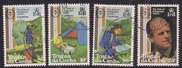 Tristan Da Cunha 1981 QE2 Set Duke Of Edinburgh Awards Used  SG 311 - 314 ( 1347 - Trinidad & Tobago (1962-...)