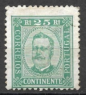 Portugal 1892 D. Carlos Afinsa 70 - Unused Stamps