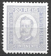 Portugal 1892 D. Carlos Afinsa 75 - Nuovi