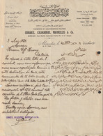 Egypt - 1939 - Rare Letter - Tanneries - CORAKIS, CALOGHIROS, MAVRELLIS & Co. - Briefe U. Dokumente