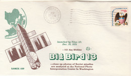 N°745 N -lettre (cover) Big Bird 13 - Amérique Du Nord